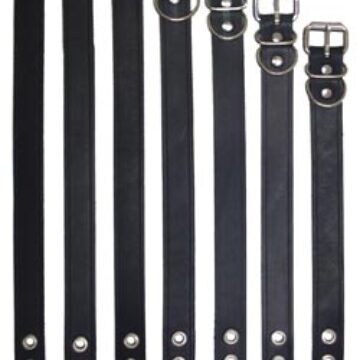 Arm Band/Collar- 25mm Belt Leather (Buckle)