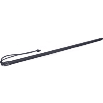 Leather Wrapped Cane - Black