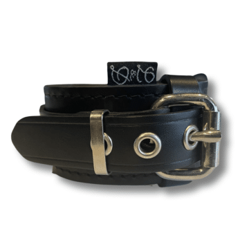 Ankle Restraints - Belt Leather (Black)