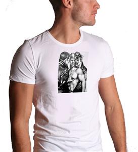 Tom of Finland Hard Place White T Shirt