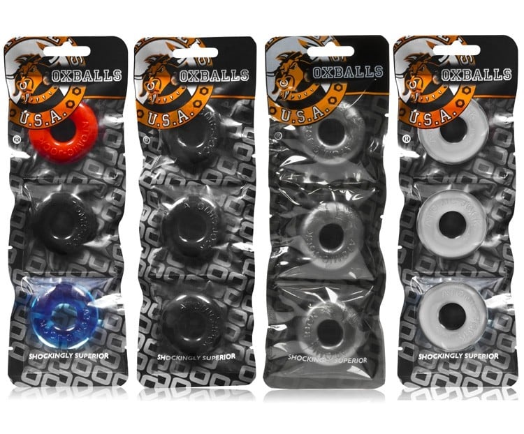 Oxballs Ringer 3 Pack Cock Rings