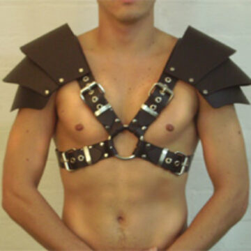 Upper Body Spaulders Plain (Pair)