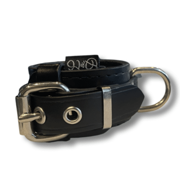 Wrist Restraints - Belt Leather (black)