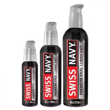 Swiss Navy Premium Anal Silicone Lube-range-bottles