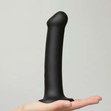 Strap-On-Me Dual Density Dildo (Black)