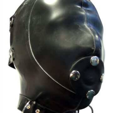 Mister B Rubber Extreme Hood With Removable Gag