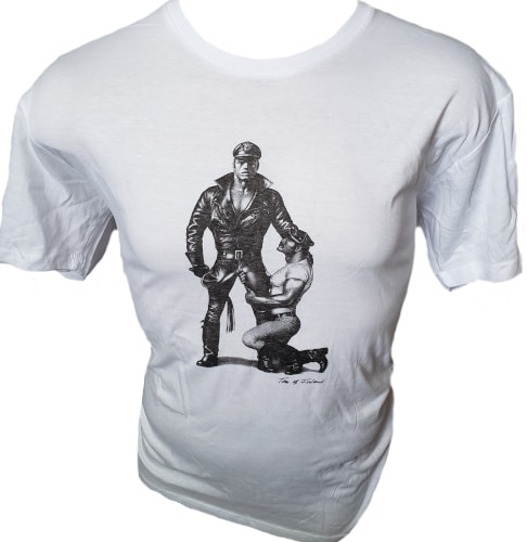 Tom Of Finland Leatherman White T Shirt