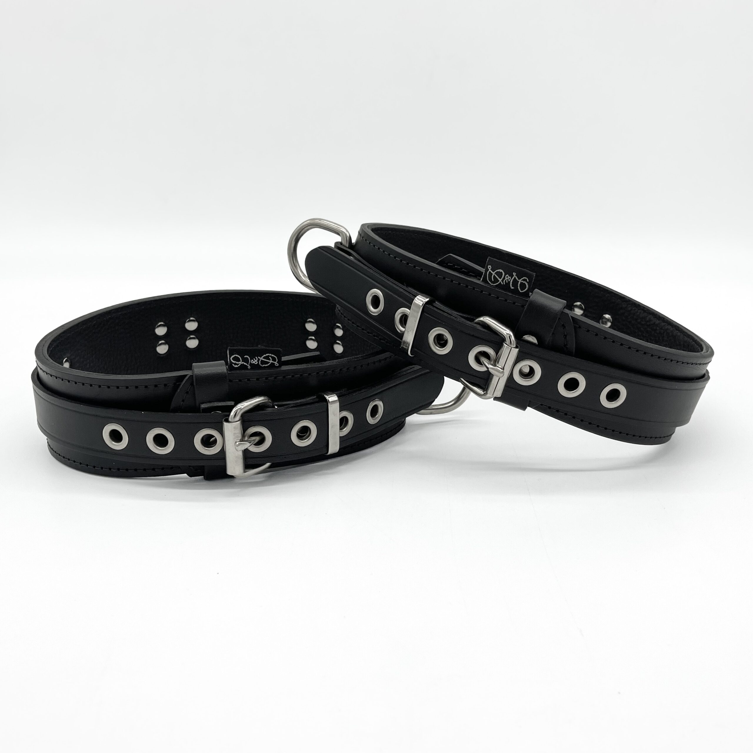 Thigh Restraints Leather with D Rings