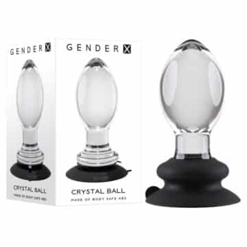 Crystal Ball - Anal Plug with suction base