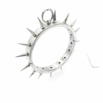 Collar with spikes - Stainless Steel
