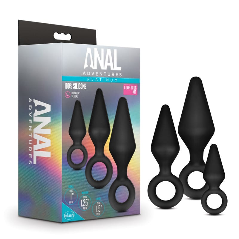 Anal Adventures Platinum - Drive Plug - Black main image 1