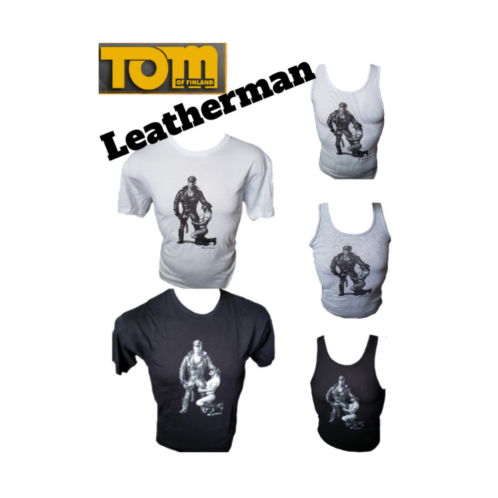 Tom Of Finland Leatherman White T Shirt