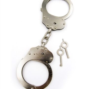Stainless Steel Handcuffs with Double Lock (Chain Link)
