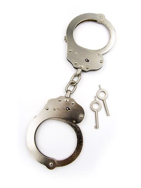 Stainless Steel Handcuffs with Double Lock (Chain Link)