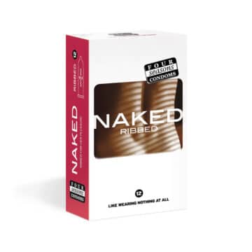Four Seasons NAKED Ribbed Condoms