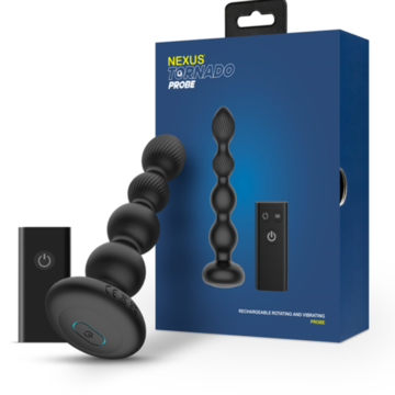 Tornado Rotating and Vibrating Remote Control Probe