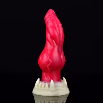 Demon Fang - Hellfire - Silicone Dildo
