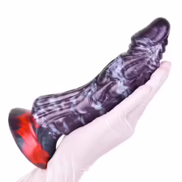 Curve Dragon - Mystic Purple - Silicone Dildo