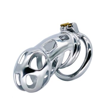 Metal Chastity Cage - Large