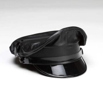 Leather Biker Muir Cap