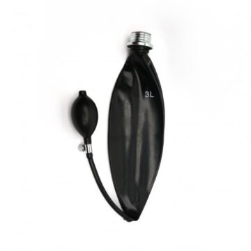 Gas Mask Restriction Bag with Pump Bulb