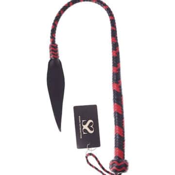 Leather Leaf Tip Whip