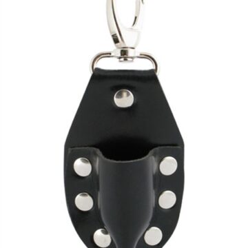 Leather Clip-On Bottle Holder