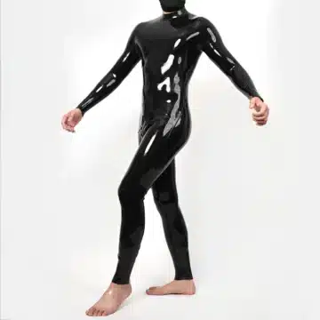 Silicone Suit w Zippers