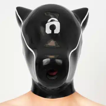 Silicone Drone Dog Hood (Lock)