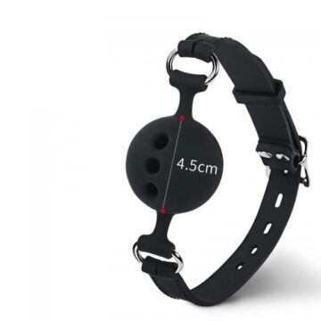 Silicone Ball Gag with Holes