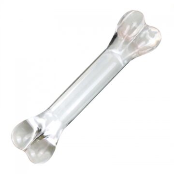 Glass Dog Bone