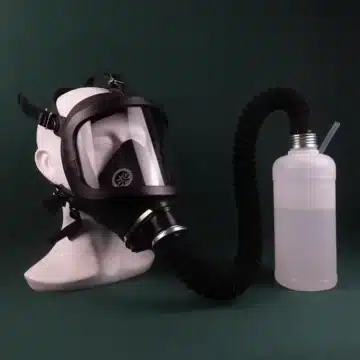 Tactical Gas Mask with Aroma Inhaler