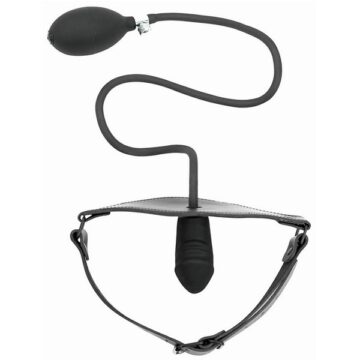 Inflatable Silicone Penis Gag