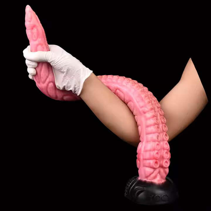 XXL Tentacle - Coral Pink - Silicone Toy
