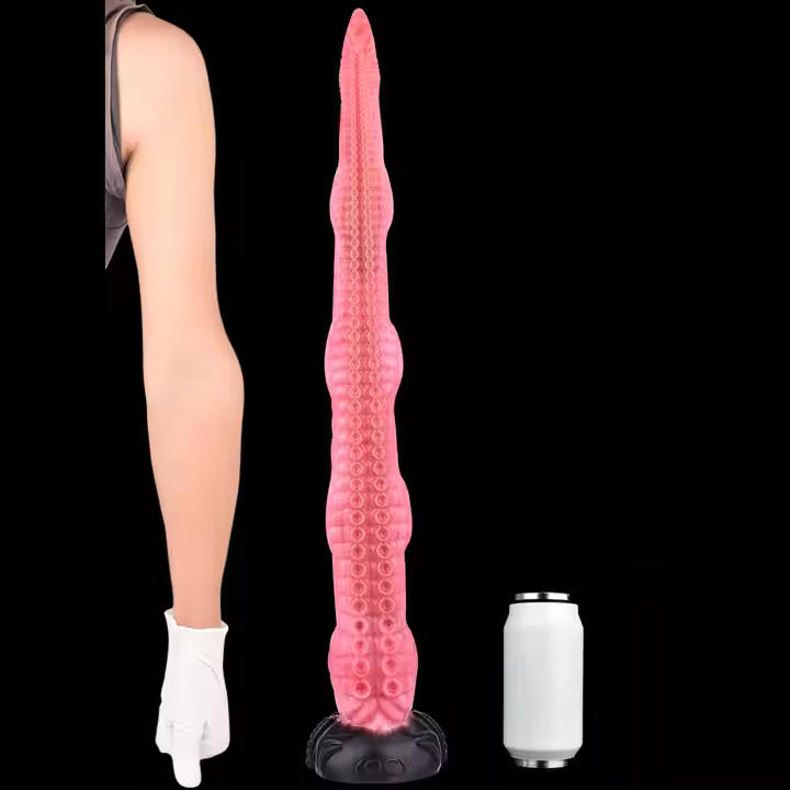 XXL Tentacle - Coral Pink - Silicone Toy - Image 2