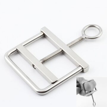 Stainless steel scrotum Clamp