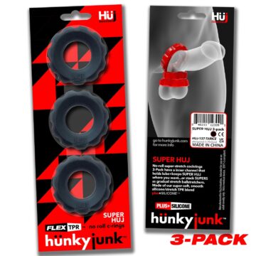 Superhuj Cock Rings 3 pack