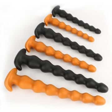 Soft Silicone Depth Play Anal Beads