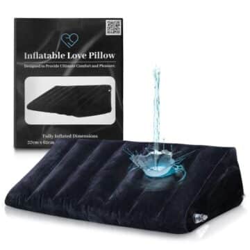 Black Inflatable Pillow Wedge Waterproof