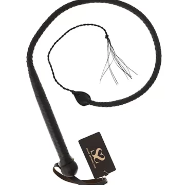 3.5ft Saddle leather bullwhip