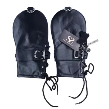 Leather Restraint Mittens
