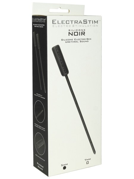 Silicone Noir Electro Sound 150mm with 5mm Diameter - Image 3