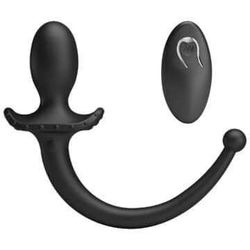 VIBRATING REMOTE CONTROL BUTT PLUG TAIL