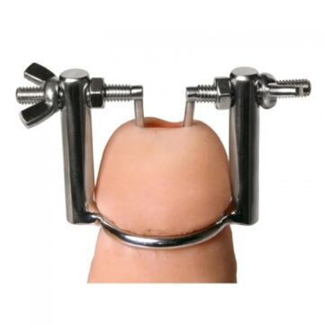 Urethral dilator 2 prong stainless steel