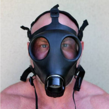 Adjustable Rubber Gas Mask