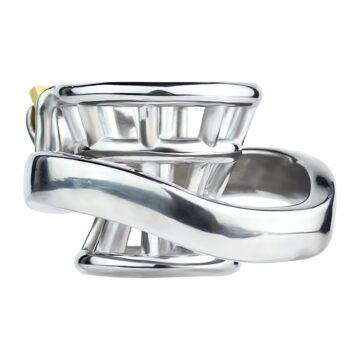 Metal Inverted Basket Chastity Cage